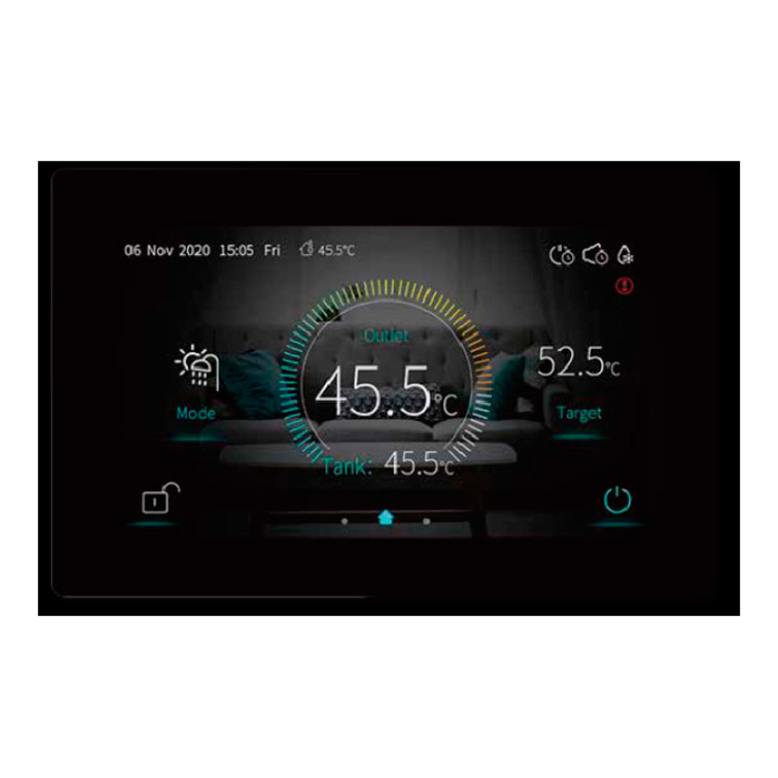 Monoblock-Ecopower-R290-display Ecopower displei