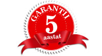 5-aastane garantii
